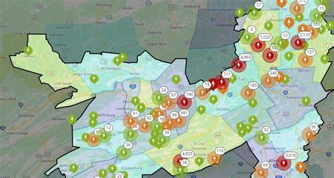 Met Ed Pa Power Outage Map - United States Map