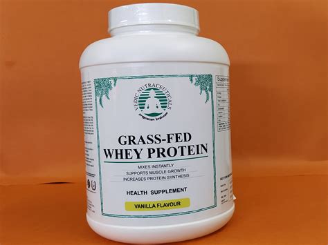 Whey Protein Concentrate – Vanilla Flavour – Vedic Nutraceuticals