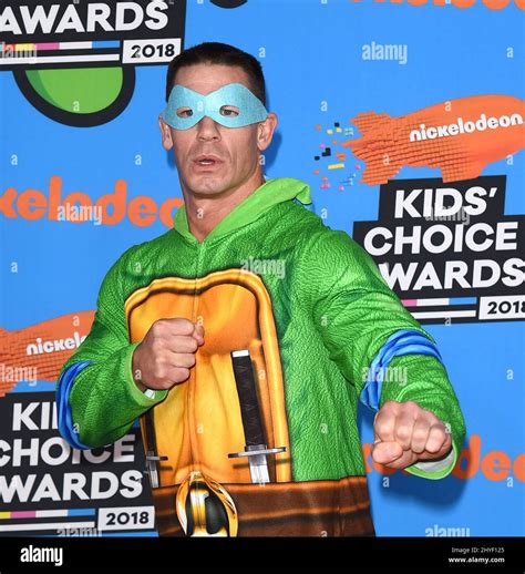 John Cena at Nickelodeon's 2018 Kids' Choice Awards held at The Forum ...