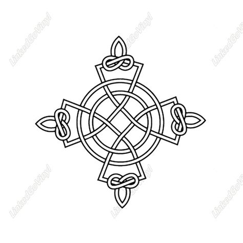 Design Free Celtic Cross SVG Files - LinkedGo Vinyl