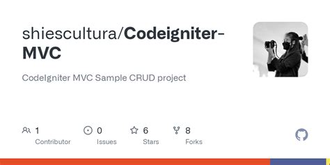 GitHub - shiescultura/Codeigniter-MVC: CodeIgniter MVC Sample CRUD project