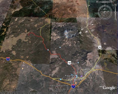 Google Earth close-up from Flagstaff | Google Earth View Of … | Flickr