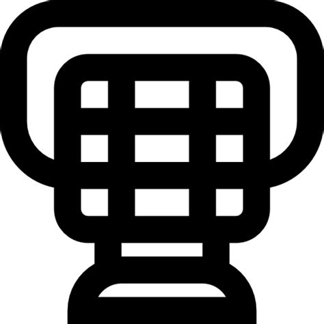 Lamp Basic Black Outline icon