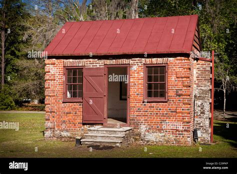 Original outhouse building at Drayton Hall Plantation in Charleston, SC ...