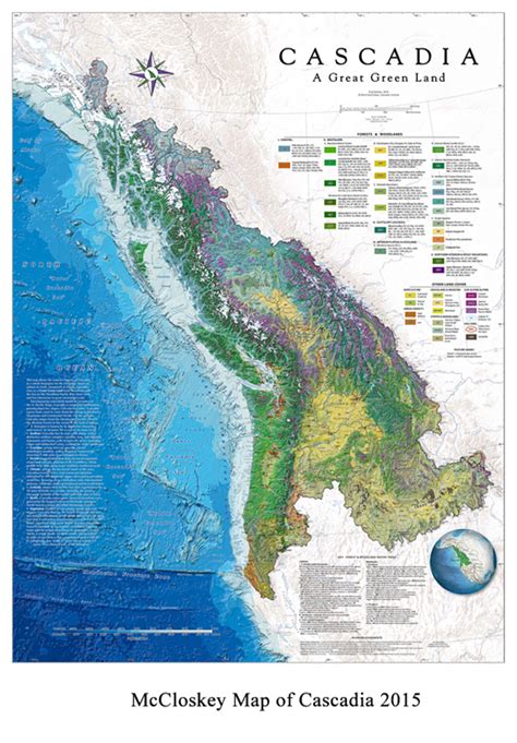 Cascadia, Geography of Bioregion, Name, Flag, Images & Maps, Philosophy ...