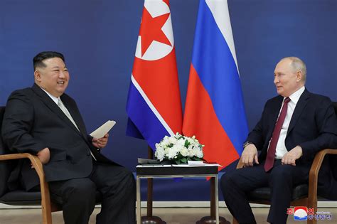 Russia-North Korea summit: "Comrades" Putin and Kim send rivals a ...