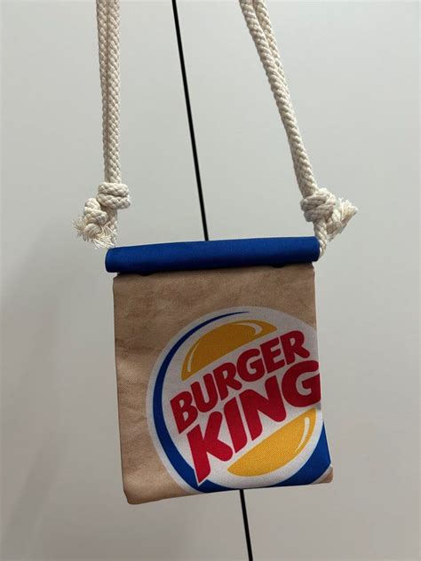 BURGER KING PAPER BAG SLING BAG, Women's Fashion, Bags & Wallets, Cross ...