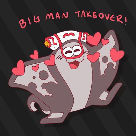 Splatoon 3 Big Man Takeover Pin | Squiidg