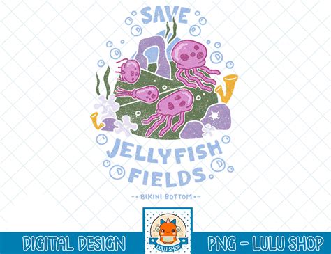 SpongeBob SquarePants Save Jellyfish Fields Bikini Bottom T- - Inspire Uplift