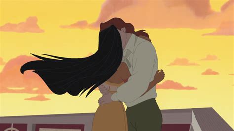 Image - Pocahontas & John Rolfe's kiss.jpg | Disney Wiki | FANDOM ...