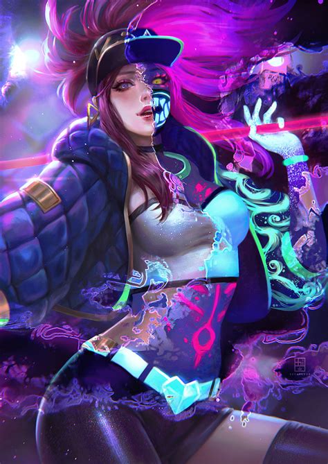 kda akali fan art - TumblrViewer