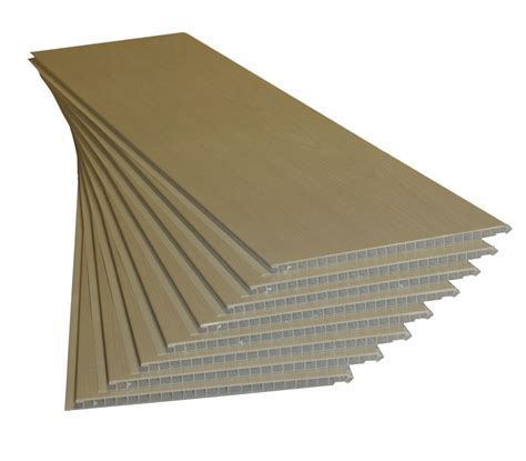 Smooth White PVC Cladding (L)1.2m (W)250mm (T)10mm, Pack of 8 | Departments | DIY at B&Q