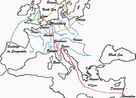 Mapping Margery Kempe | Pilgrimage