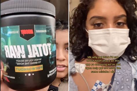 OnlyFans star, 20, suffers heart attack from ‘dry scooping’ TikTok challenge