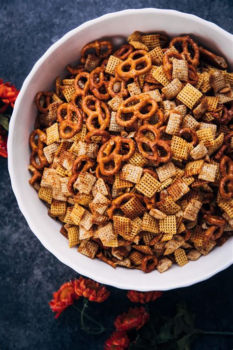 Gluten-Friendly Chex Mix | Well and Full