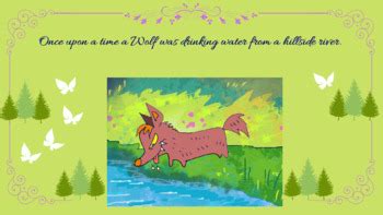 The Wolf and the Lamb story by PIXA Printables | TPT