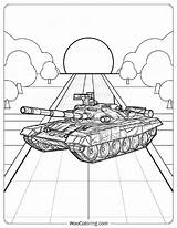 22 Tank Coloring Pages Free PDF To Print  Woo sketch template