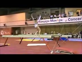 Balance Beam Falls Gymnastics Montage - YouTube