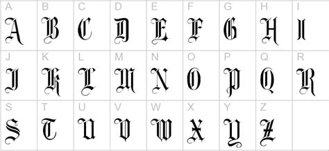 7 Fancy Old English Fonts Images - Old English Tattoo Letters Font, Fancy Old English Letters ...