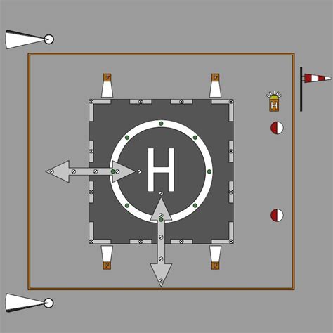 Calzoni Helipad Lighting System | Shelly Lighting