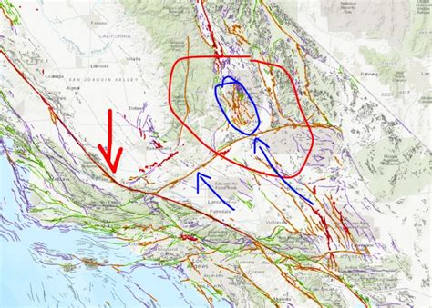 Los Angeles California Fault Line Map