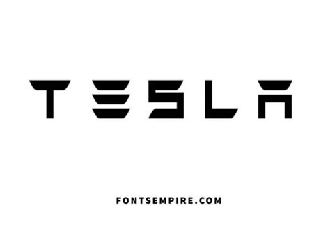 Tesla Font Free Download - Fonts Empire