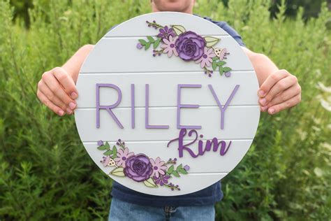 Custom Name Sign, Kids Room Decor, Wooden Name Sign, Nursery Wall Art