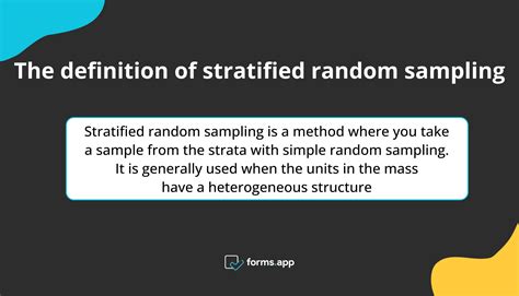 What is stratified random sampling: methods & examples - forms.app