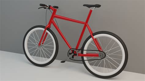 Simple bike model - TurboSquid 1436386