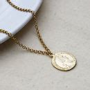 personalised coin necklace by jamie london | notonthehighstreet.com