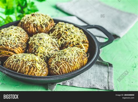 Baked Potatoes Black Image & Photo (Free Trial) | Bigstock