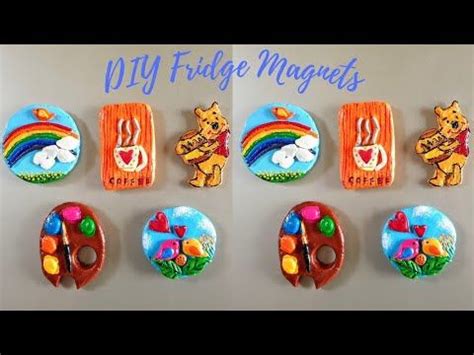 DIY Fridge Magnets | Air-dry Clay Magnets