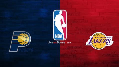 Indiana Pacers vs Los Angeles Lakers Preview and Prediction Live stream ...