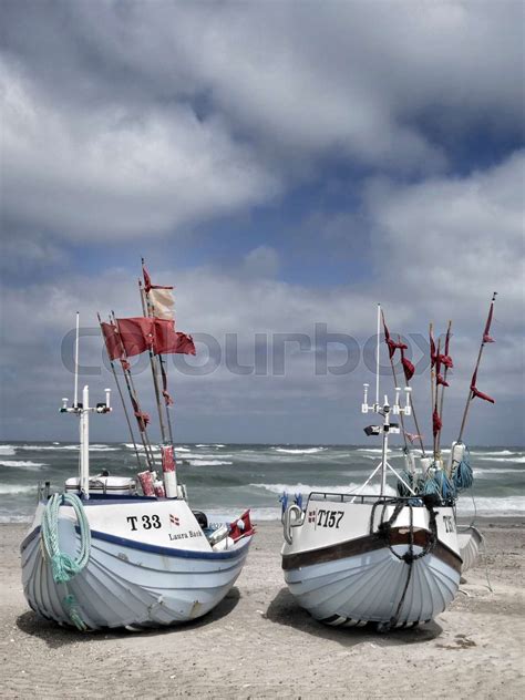 Fishing at the westcoast of Denmark | Stock foto | Colourbox