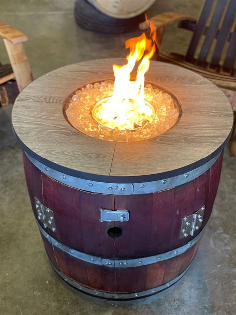 Wine Barrel Fire Pit | Etsy