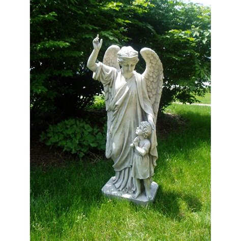 Design Toscano Guardian Angel Child's Prayer Garden Statue - Walmart.com