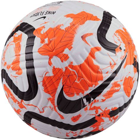 Nike Premier League Flight Official Match Soccer Ball - White & Total ...