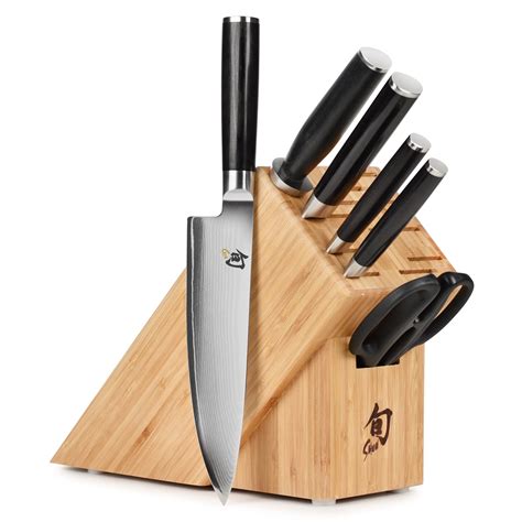 Shun Classic Knife Block Set - 7 Piece – Cutlery and More