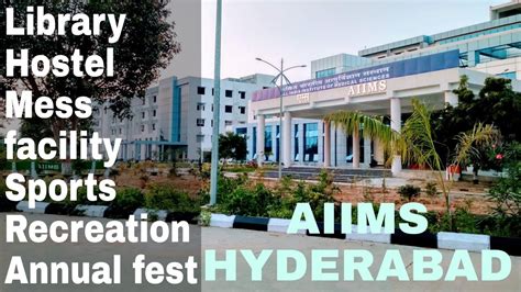 AIIMS HYDERABAD (Bibinagar) : Student Life | Campus Tour | Everything you need to know... - YouTube