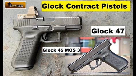 Glock 47 & Model 45 MOS 3 : U.S. Gov't Contract Pistols - YouTube