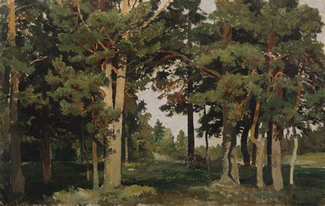 Forest Painting | Ivan Ivanovich Shishkin Oil Paintings