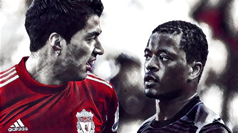 Bad Blood: Luis Suarez v Patrice Evra - five years on - Eurosport