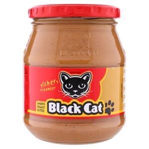 Black cat peanut butter
