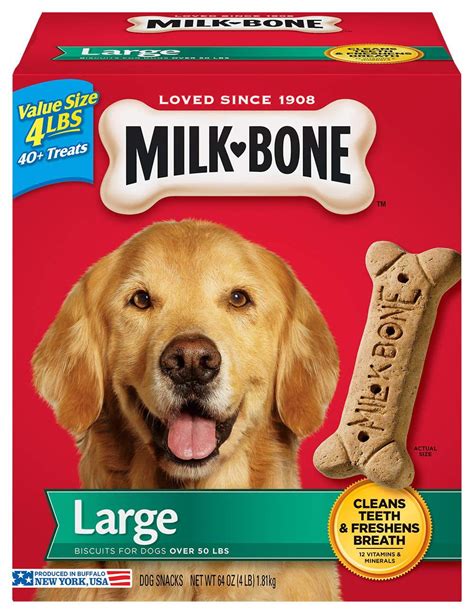 Milk-Bone Original Dog Biscuits, Large, 4 lbs - Walmart.com