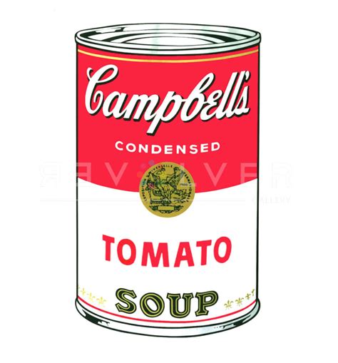 Campbell’s Soup Cans I: Tomato Soup 46 - Andy Warhol