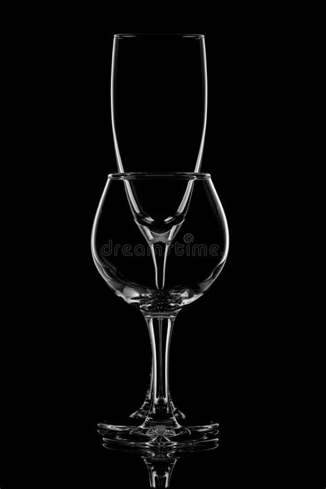 Wine Glasses Black White Stock Photos - Download 9,402 Royalty Free Photos