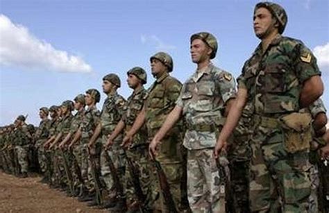 Lebanon Lebanese Army ranks land ground forces military combat field uniforms grades uniformes ...