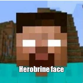 Herobrine Minecraft Head