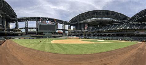 Arizona Diamondbacks Chase Field Baseball Stadium Editorial Stock Photo ...