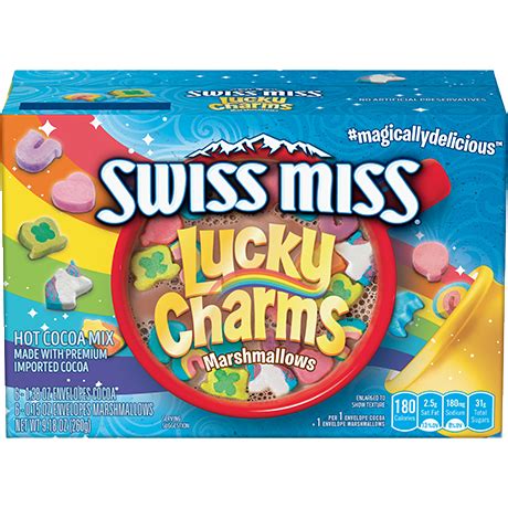 Swiss Miss® Lucky Charms Marshmallows Hot Cocoa Mix * Lucky Charms